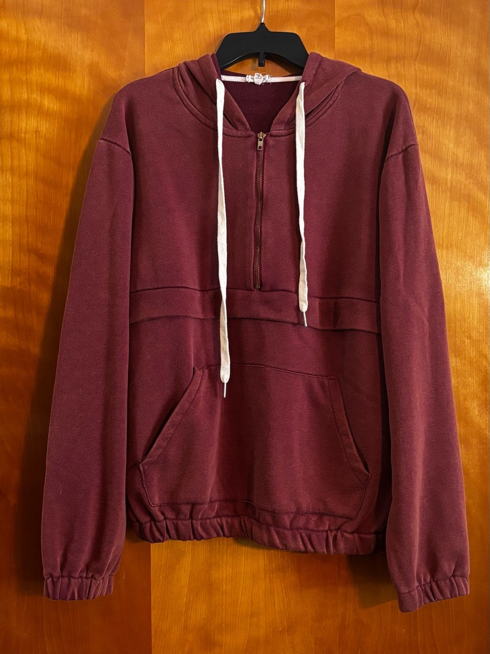 POL 1/4 Zip Hoodie L